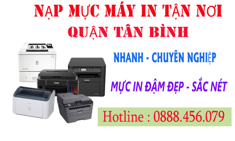 NẠP MỰC IN QUẬN TÂN BÌNH