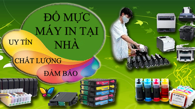 đổ mực,sửa chữa máy in HP tại nhà