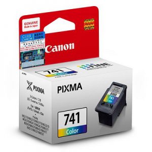 Mực in canon pixma cl-741