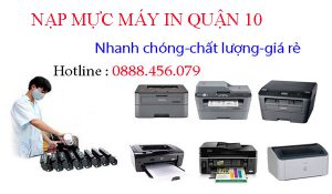 NẠP MỰC MÁY IN