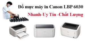 đổ mực máy in canon 6030