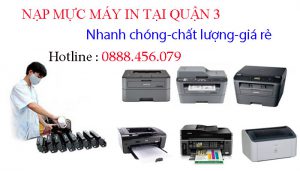 dịch vụ nạp mực in giá rẻ