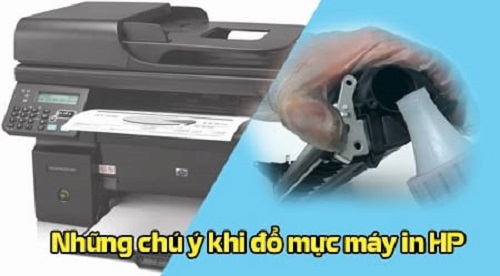 đổ mực hp