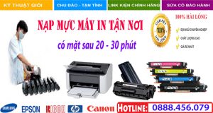 nạp mực máy in
