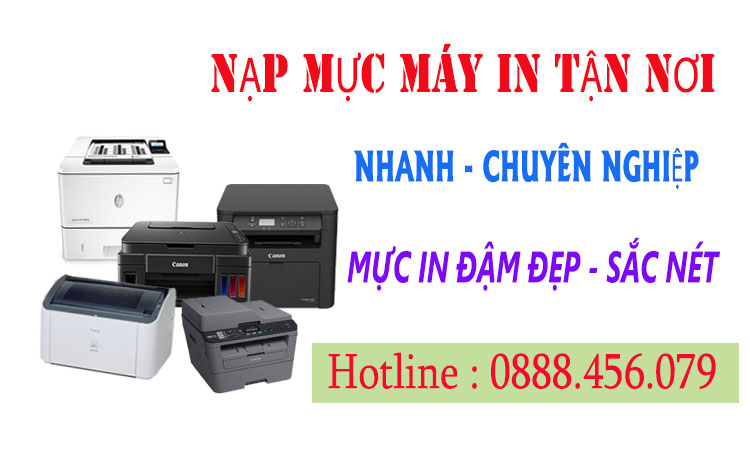 nạp mực máy in