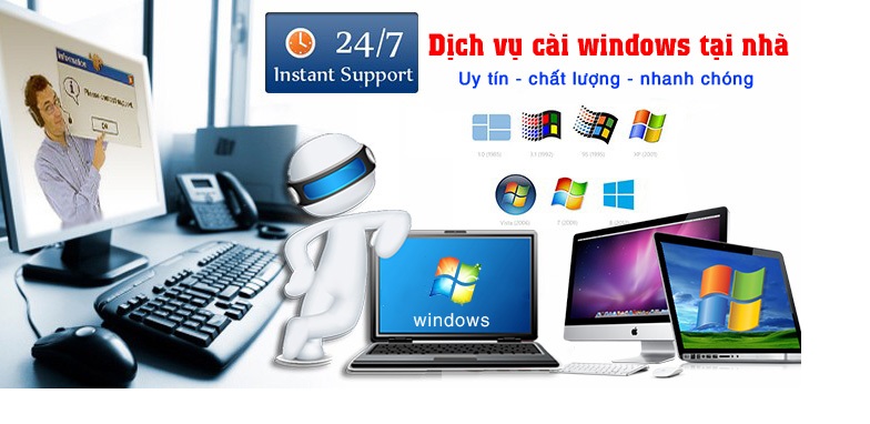 Dịch vụ cài win tận nơi