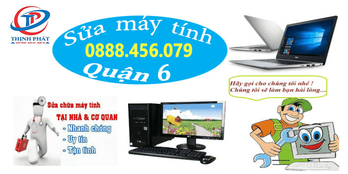 sửa máy tính tận nơi quận 6