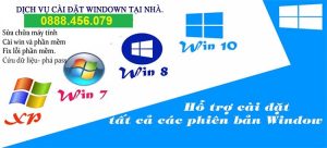 cài win máy tính tại nhà