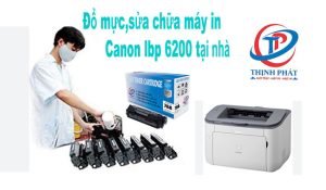 nạp mực máy in canon 6200
