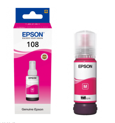 Mực in Epson 108 EcoTank Magenta Ink Bottle 