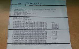 LỖI BẢN IN BỊ SỌC NGANG