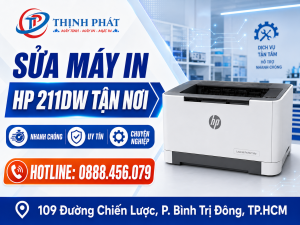 sửa máy in HP 211dw không in được